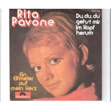 RITA PAVONE - Du, du, du gehst mir im Kopf herum           